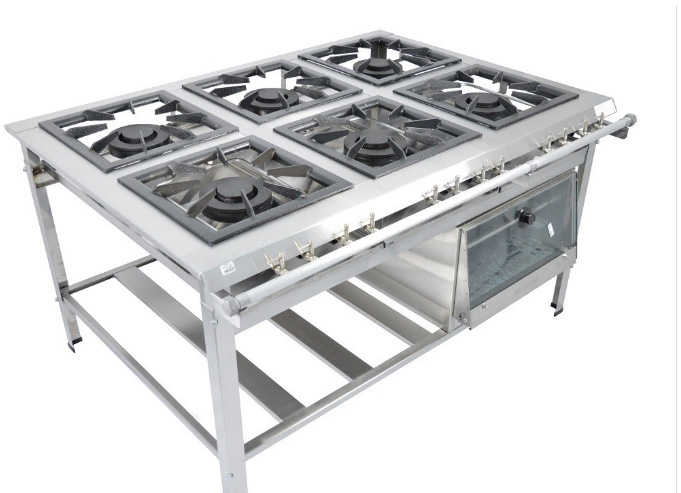 Fogão Industrial Inox 304 ACFI-4006-QM-F